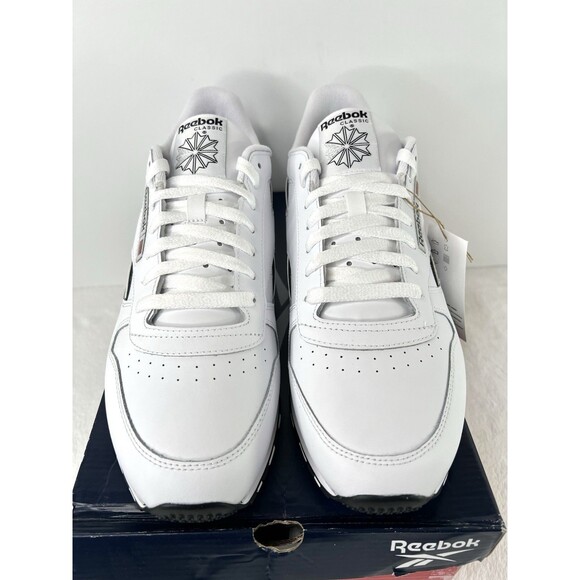 Reebok Classic Leather Clip V2 Mens 10.5 White Leather Sneakers 100202357 New main image 5